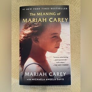 The Meaning of Mariah Carey softcover Book NEW